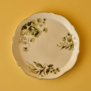 Bella Maison Julia Stoneware Sunum Tabağı Yeşil (32 Cm)