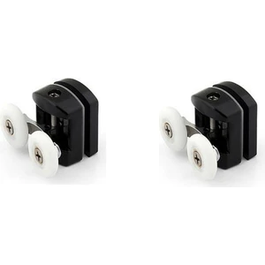 Siyah Duşakabin Tekeri Sadece Üst 2 Adet Gönderilir Düğmesiz