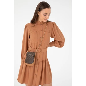 Pierre Cardin Kahverengi Çapraz Çanta 05PC24K24109-MN Kh