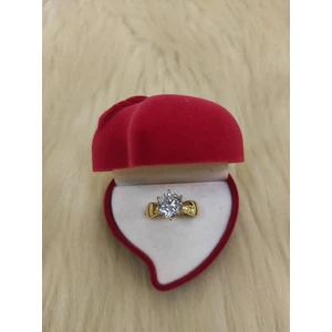 Nişantaşı Accessories 14 Ayar Renginde Tektaş Yüzük