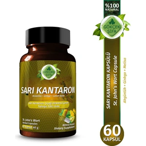 Gökçek Şifa Sarı Kantaron Kapsül (ST JOHN'S WORT CAPSULE)