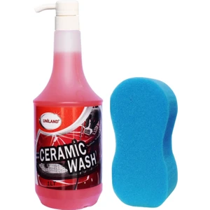 Ceramic Wash Seramik Şampuanı 1 lt + Uygulama Süngeri