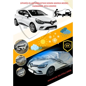 Carguard Tüm Hatchback Araçlar ile Uyumlu Premium Araba Brandası Miflonlu Branda Oto Çadır Örtü