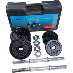 20 kg Plaka Çanta Set Siyah MB-11726