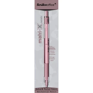 Matri-X Versatil 0.5 mm Metalik Açık Pembe Şeffaf Amb.