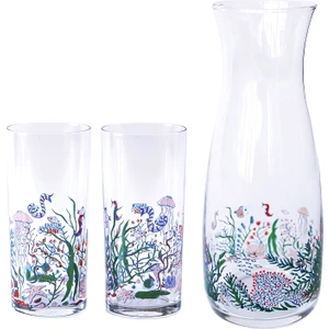 Balık Gözü Çilingir Sofrası Takımı 3'lü Set