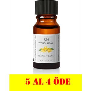 Vivaldi Home Ylang Ylang Uçucu Yağ Buhurdanlık Yağı Doğal Uçucu Yağ Oda Kokusu Aromaterapi Yağ Esansiyel Yağ