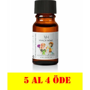 Vivaldi Home Komşu Çatlatan Aromaterapi Uçucu Yağ Esansiyel Buhurdanlık Yağı 10ML