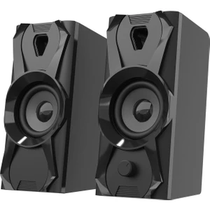 MD-166 2.0 5W * 2 Siyah USB Speaker