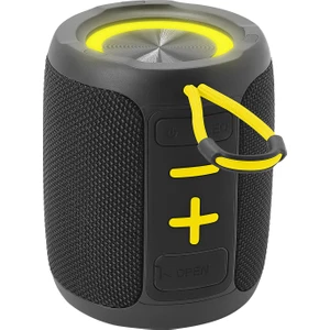 MD-60BT Spica Siyah 13W 1800MAH Bt/tf/usb/eco LED Işıklı Speaker