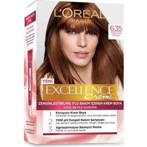 L'Oréal Paris Excellence Creme Saç Boyası 6.35 Çikolata Kahve