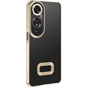 Oppo A60 Uyumlu Kılıf Omega Silikon Gold