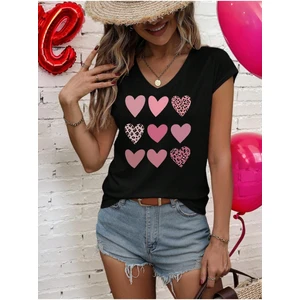 Kadın Extra Fun Baskılı Oversize T-Shirt