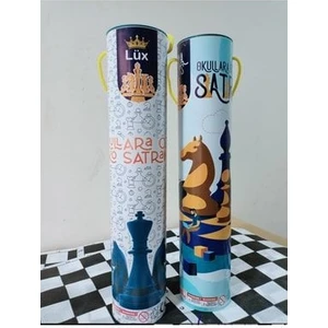 Lüx Rulo Satranç Takımı 32 Parça Katlanabilir ve Hediye Seçeneği ile Kullanıma Hazır