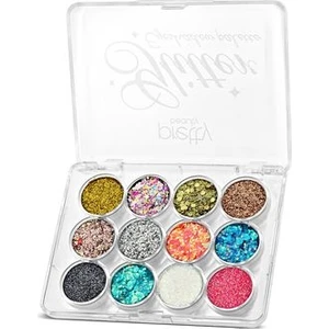 Glitter Eyeshadow Palette - 12'li Göz Farı