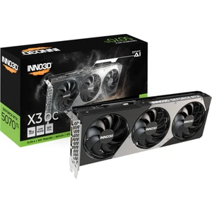 INNO3D RTX5070Tİ X3 Oc 16GB 256BİT Gddr7 3x Dp, Hdmı, Dlss 4, Nvıdıa Reflex 2 N507T3-16D7X-176068N Ekran Kartı