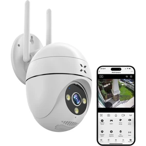 Xenon Smart Dış Mekan Wi-Fi Güvenlik Kamerası FHD Gece Görüşü Çift Yönlü Ses Dahili Siren ve Led Aydınlatma X7266