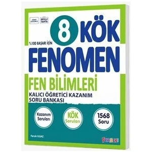 Fenomen Yayıncılık Fenomen  8. Sınıf Kök Fen Bilimleri Soru Bankası
