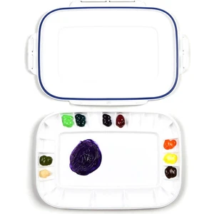 Mijello Artelier Airtigh Kapaklı Dikdörtgen Palet 24 MAP-3025