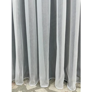 Bambu Hafif Desenli 1'e 2 Seyrek Pileli Tül Perde