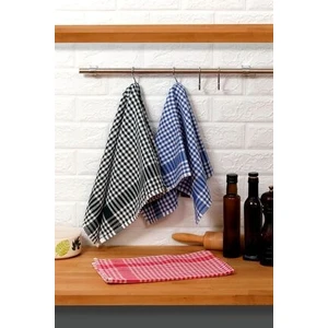 Koza Vitrin Pötikareli Mutfak Kurulama Bezi Bulaşık Kurulama Bezi 3 Lü 50 x 70  cm