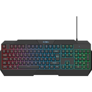 Thunderstrike Rgb Işıklandırma - 1000Hz Polling Rate - Örgü Kablolu Membran Oyuncu Klavyesi