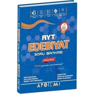 Apotemi Yayınları Ayt Edebiyat Soru Bankası