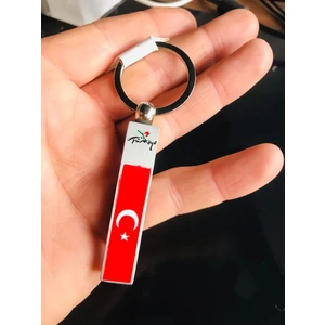 MYK Hediye ve Sanat Atölyesi Türk Bayraklı Açacaklı Metal Anahtarlık  Şık ve Kullanışlı Tasarım