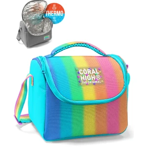 Coral High Kids Renkli Çizgili Thermo Beslenme Çantası 22773