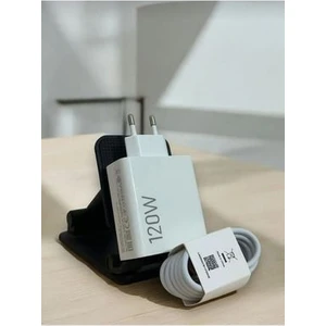 Xaiomi Redmi Samsung Uyumlu 120W Watt Şarj Aleti Adaptör Kablo Set 120W Şarj Aleti Cihazı %100 Turbo