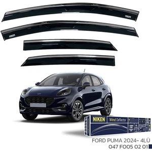 Ford Puma 2024 2025 2026 2027 Krom Cam Rüzgarlığı
