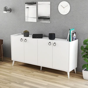 Mobilya 165 cm Konsol Beyaz