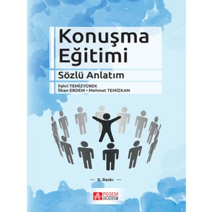 Pegem Akademi Yayıncılık Konuşma Eğitimi Sözlü Anlatım