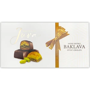 Juva Sütlü Çikolata Kaplı Antep Fıstıklı Lokum Baklava 270 gr