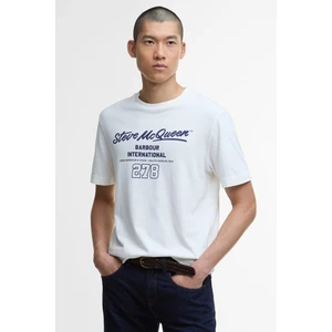 B.ıntl Colman Smq Graphic T-Shirt WH32 Whisper White