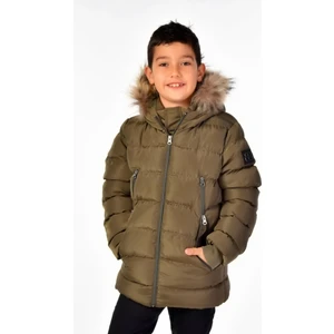 Natürel Kürklü Erkek Çocuk Mont 51248