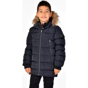 Natürel Kürklü Erkek Çocuk Mont 51248