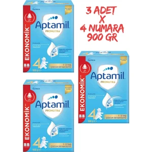 Pronutra 4 Devam Sütü 900 gr 1-2 Yaş 3 Adet