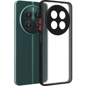 Realme 12 Mat Kamera Korumalı Renkli Tuşlu Sert Silikon Hux Kapak