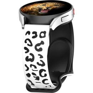 Samsung Galaxy Watch 7-6-5-4 & Huawei Watch Gt2-Gt3-Gt4 42MM Uyumlu A+Kalite Leopar Desenli Kordon