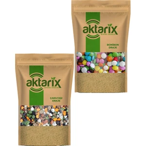 2'li Set 50 gr Çakıltaşı + 50 gr Bonibon Çikolata Draje