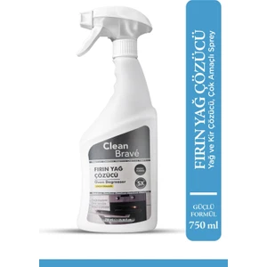 Clean Brave Fırın Yağ Çözücü Güçlü Formül 750 ml