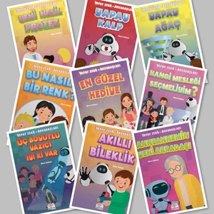 3.sınıf Okuma Kitapları Hikaye Öykü Seti 9 Kitap (Yapay Zeka ve Arkadaşları) Mine Sultan