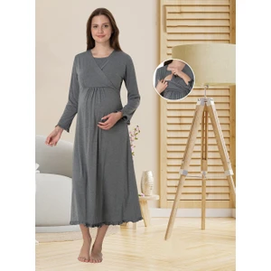 Dvina Effortt Lohusa Gecelik Füme - 4043