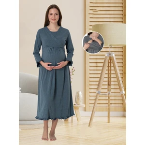 Dvina Effortt Lohusa Gecelik Antrasit - 4043