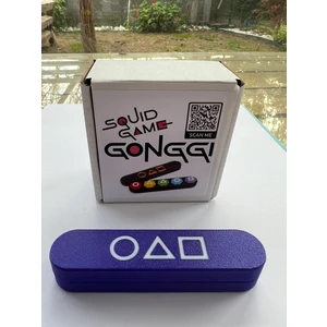 Mor Kutulu, Çelik Bilyalı Squid Game 2 Gonggi 5 Taş Oyunu, Kalamar Oyunu Beş Taş,kore Oyunu