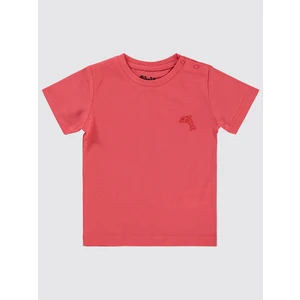 Civil Baby Erkek Bebek Tişört 6-18 Ay Mercan