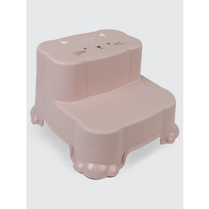 Desenli Katlı Basamak Pembe