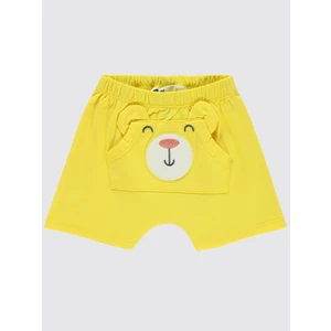 Civil Baby Erkek Çocuk Şort 6-18 Ay Canlı Sarı