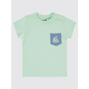Civil Baby Erkek Bebek Tişört 6-18 Ay Mint